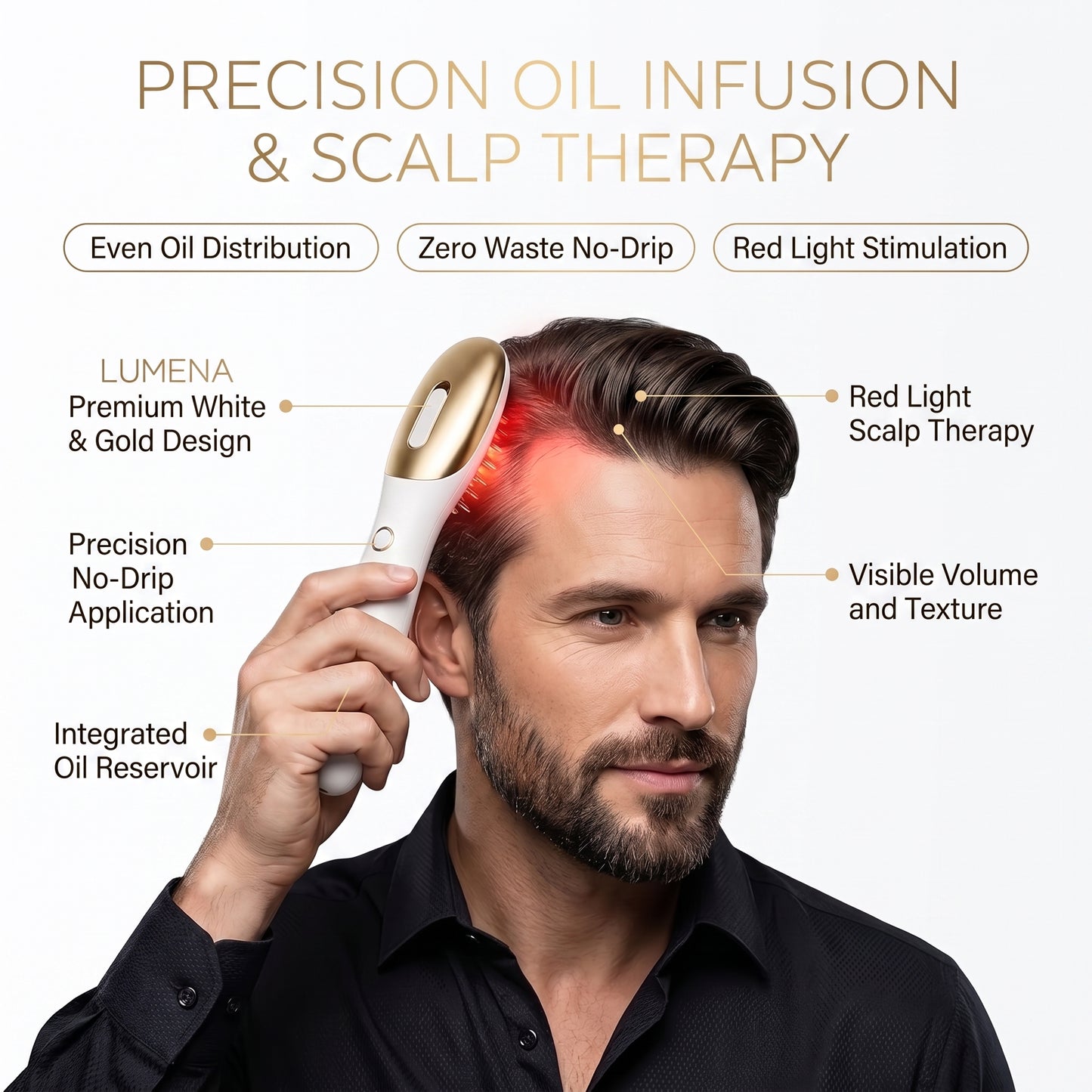 LUMENA™ SCALP THERAPY COMB